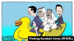 Corax o "Beogradu na vodi"