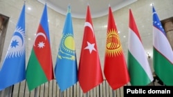 Zastave zemalja članica Organizacije turskih država, Biškek, novembar 2024.