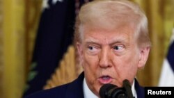 US President Donald Trump at the White House (file photo).