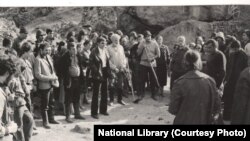 გადასაღებ მოედანზე