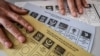 TURKEY -- An electoral official preparing the ballots during the local elections in Istanbul, March 31, 2019