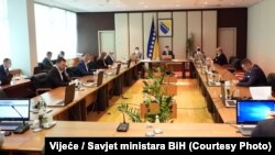 Sjednica Vijeća ministara BiH održana 4. novembra 2021.