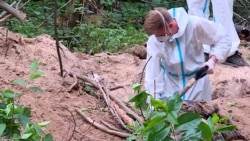 Bodies Discovered Of Victims Bound, Shot In Mass Grave Near Kyiv Bodies Discovered Of Victims Bound, Shot In Mass Grave Near Kyiv