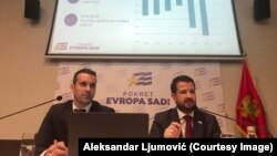 Lideri Pokreta "Evropa sad" Milojko Spajić i Jakov Milatović