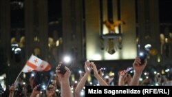 ევროკავშირის მხარდამჭერი აქცია, 24 ივნისი, რუსთაველის გამზირი, თბილისი