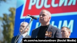 Спикер российского парламента Крыма Владимир Константинов