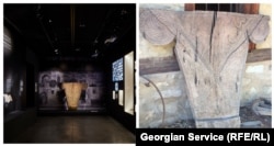 ხის დედაბოძი ბოლნისის მუზეუმში და ეთნოგრაფიულ მუზეუმში, ხის ფონდში განთავსებამდე