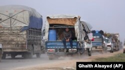 Sirijci napuštaju Idlib ka turskoj granici krajem januara