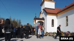 Sahrana ubijenom policajcu Ozrenu Maranu, Novi Grad, BiH, 26. 10. 2024.