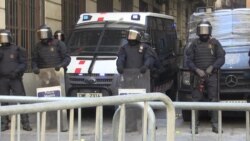 Протесты, беспорядки и забастовки. Каталония требует независимости от Испании (видео) Протесты, беспорядки и забастовки. Каталония требует независимости от Испании (видео)