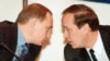 Putin (left) with election commission head Veshnyakov