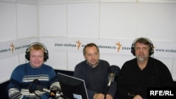 Валерий Сметанин (слева) в программе "Грани времени".