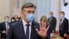 Hrvatski premijer Andrej Plenković, Zagreb 23. juli 2020.