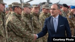 Luigi Soreca sa vojnicima , 12. marta 2025.