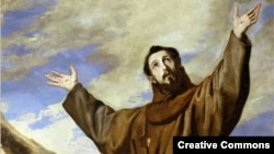 Святой Франциск. Фрагмент картины Хосе де Риберы, 1642 г.