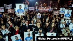 Protestni skup "Pravda za Dženana", Sarajevo, 21. novembar 2018.