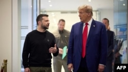 Зеленский и Трамп, декабрь 2024