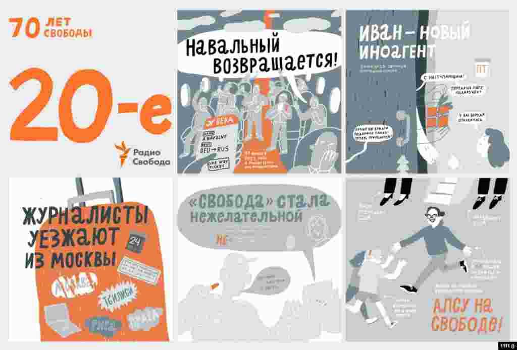 Смотрите картинки и слушайте восьмой, бонусовый эпизод подкаста "70 лет Свободы", посвященный 2022-2024-м годам - отъезд из России журналистов, военная цензура, доносы и включение в список "нежелательных организаций", обмен заключенными
