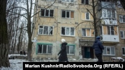 Авдіївка після нічного обстрілу, 3 лютого 2017 року