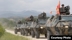 Подготовки за воената вежба „Одлучен удар“ на која учествуваат АРМ и НАТО-партнерите. 