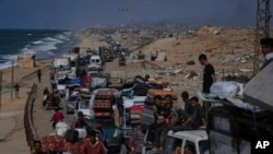 Газа шаарынан жер которууга аргасыз болгон палестиндер. Газа тилкеси, 9-сентябрь 2025-жыл