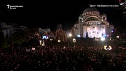 Doček Putina ispred Hrama Doček Putina ispred Hrama