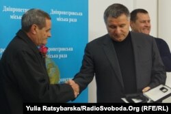 Нагородження Валерія Тимоніна. Дніпро, 26 вересня 2016 року