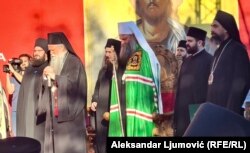 Partrijah Porfirije u posjeti Beranama , 26 septembar 2021.