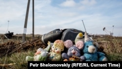 Игрушки, собранные с разбившегося на Украине малайзийского лайнера