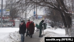 Россия - Фергана къотlор хlалтlулел Узбекистаналдаса мигрантал, Москва, 28Янв2013 