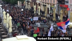 Protestna šetnja u Novom Sadu