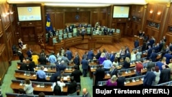 Skupština Kosova na dan raspuštanja, 22. avgust 2019.