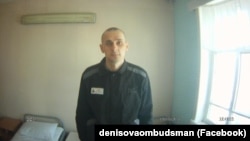 Олег Сенцов в российской колонии, август 2018 год