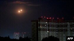 Napad dronovima iznad Kijeva, foto-arhiva: 23. jun 2025.