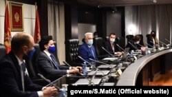 Prva sednica crnogorske Vlade na čelu sa premijerom Zdravkom Krivokapićem, Podgorica (7. decembar)