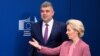 Premierul Marcel Ciolacu s-a întâlnit la Bruxelles, vineri după-amiază, cu președinta Comisiei Europene, Ursula von der Leyen, pentru a discuta despre securitate și despre PNRR.