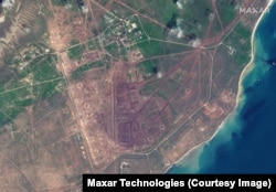 Ruska vojna razmještanja na poligonu Opuk, obala Crnog mora, Krim