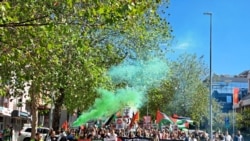 Protestna šetnja u Podgorici: Pomoć Gazi i prekid saradnje s Izraelom