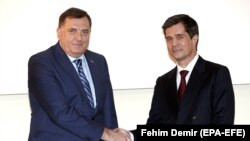 Milorad Dodik i Erik Džordž Nelson, Sarajevo