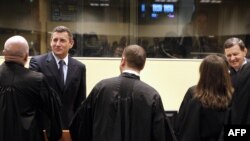 Ante Gotovina i Mladen Markač nakon oslobađajuće presude u Hagu