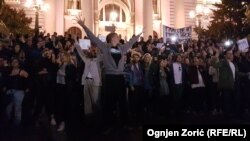 Protest u Beogradu, 4. april 2017.