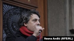 Djordje Miketić kandidat za odbornika u Skupštini Beograda liste Srbija protiv nasilja, arhivska fotografija.