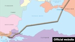 Zemljopisni prikaz Turskog toka