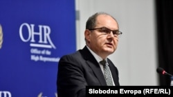 Christian Schmidt, visoki predstavnik u BiH, na konferenciji za medije 8. decembra 2021.