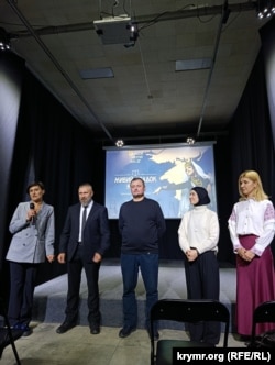 Авторы фильма «Живое наследие Крыма. Традиции» на презентации в Крымском доме