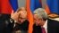 Зустріч президента Вірменії Сержа Сарґсяна з главою Кремля Володимиром Путіним в Єревані, 2 грудня 2013 року