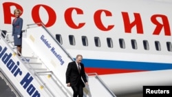 Путин в аэропорту Афин