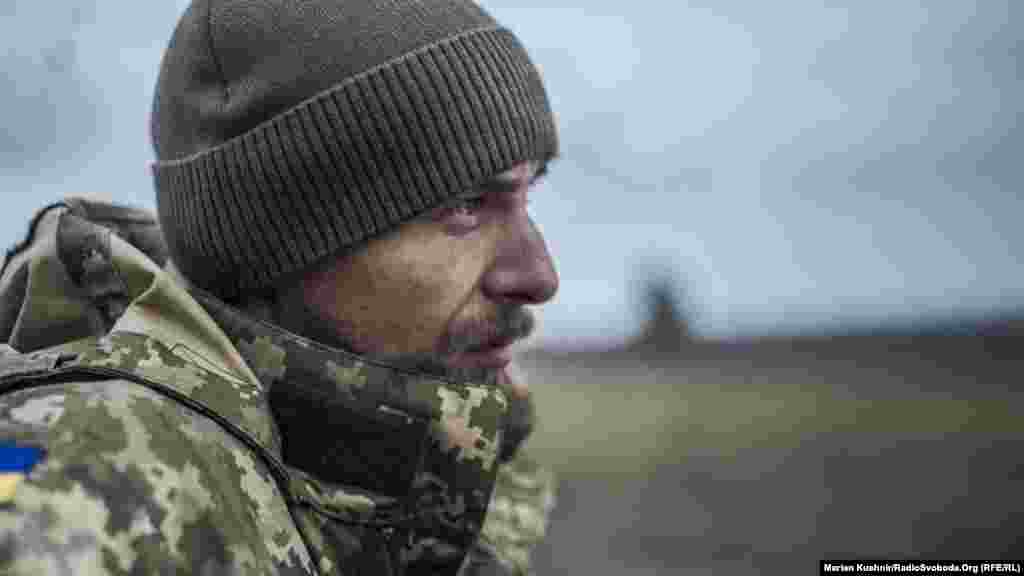 Солдат, который перешел на службу в Вооруженные силы Украины из «Правого сектора»