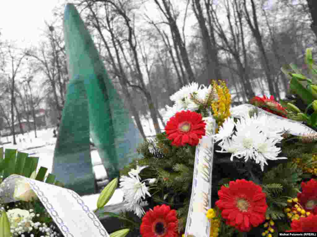 Spomen-obilježje ubijenoj djeci opkoljenog Sarajeva 1992-1995., 01.03.2011.