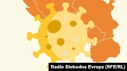 Broj preminulih od COVID-19 na Zapadnom Balkanu